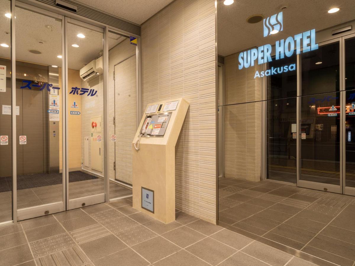 Super Hotel Asakusa Tokyo prefektur Exteriör bild